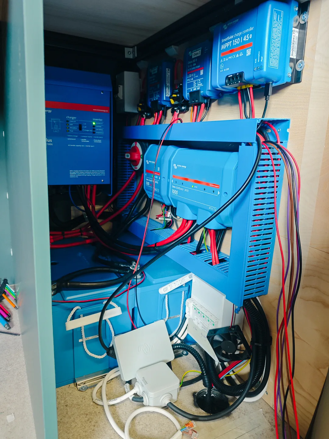 installation électrique victron